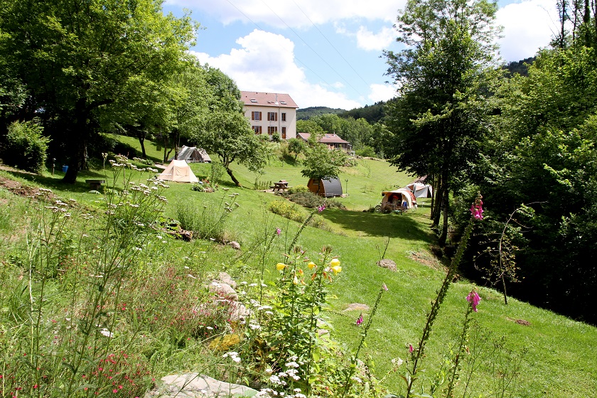 Le_Creux_camping _Vosges Le Creux camping gites Vogezen