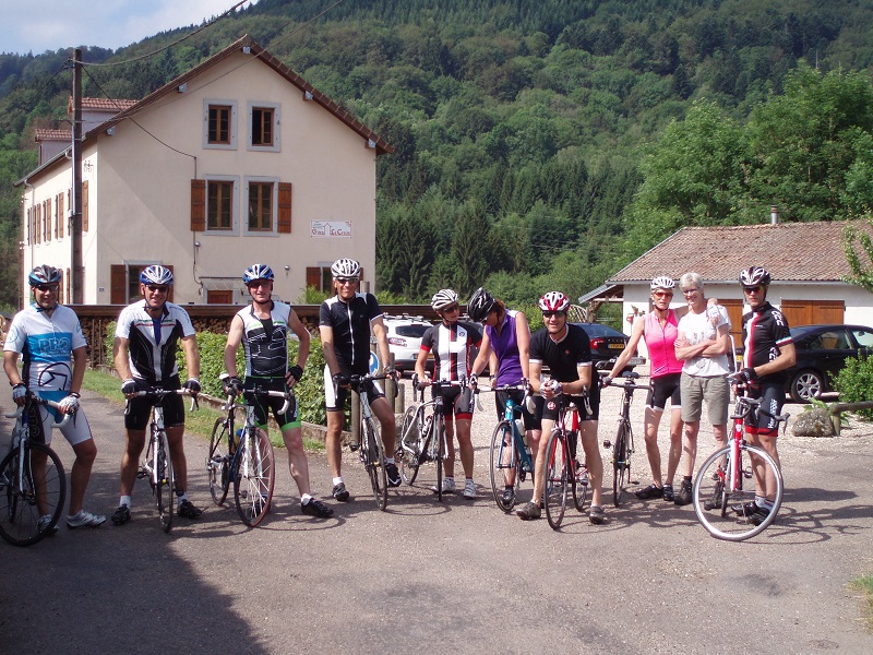 Le Creux fietsen Vogezen