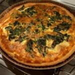 Quiche zalm met spinazie mee-eten Le Creux